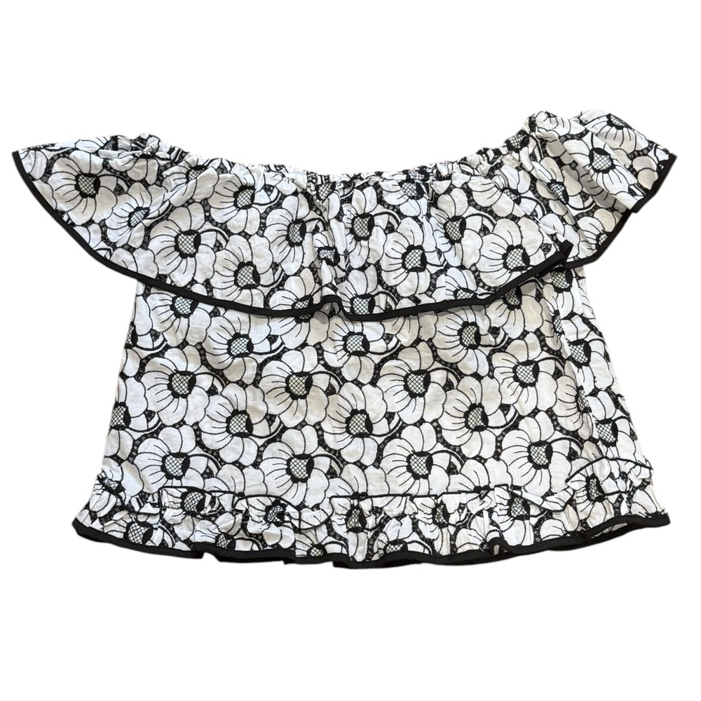 NICHOLAS***Camelia embroidery Off-Shoulder Top**Sm. $485 - Picture 7 of 8